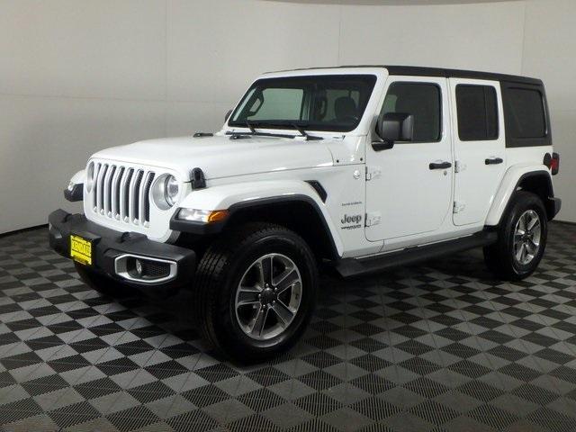 used 2021 Jeep Wrangler Unlimited car, priced at $31,896