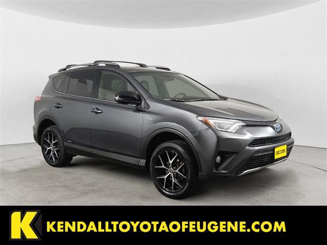 used 2018 Toyota RAV4 Hybrid car, priced at $22,998