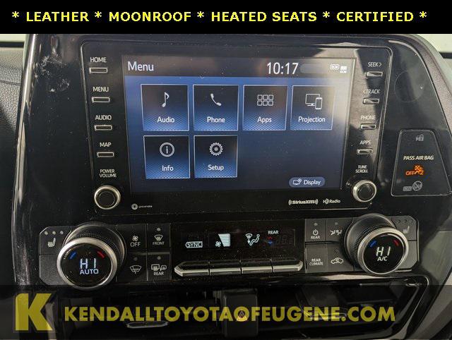 used 2022 Toyota Highlander car, priced at $33,998