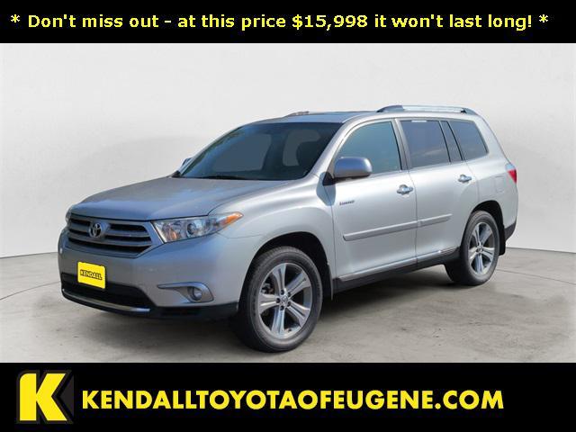 used 2011 Toyota Highlander car, priced at $15,998