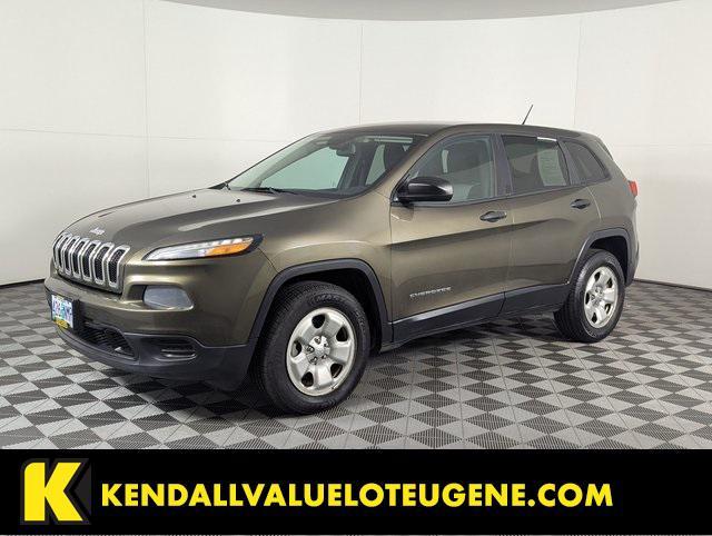 used 2014 Jeep Cherokee car, priced at $10,477