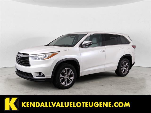 used 2015 Toyota Highlander car, priced at $17,995