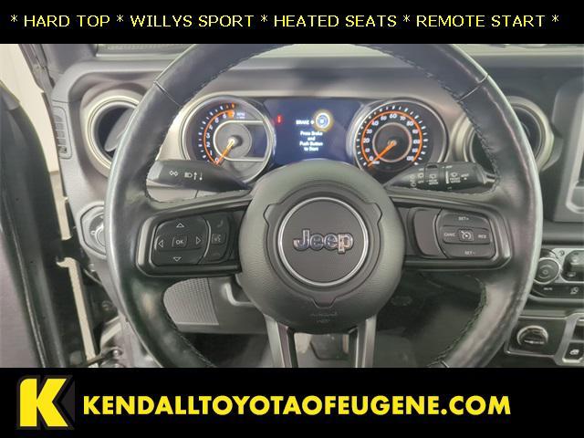 used 2021 Jeep Wrangler car, priced at $30,988