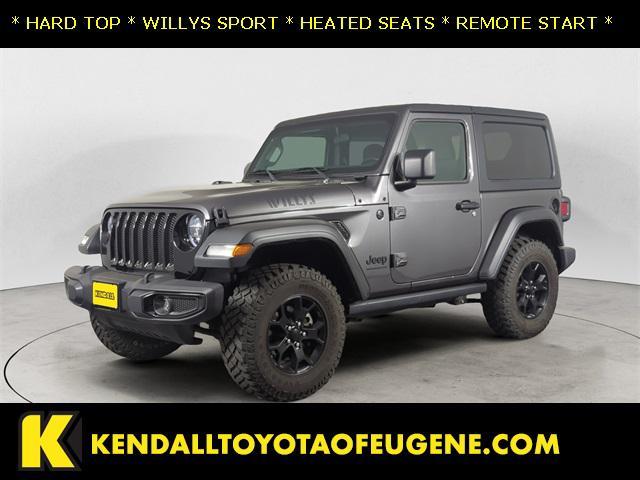 used 2021 Jeep Wrangler car, priced at $30,988