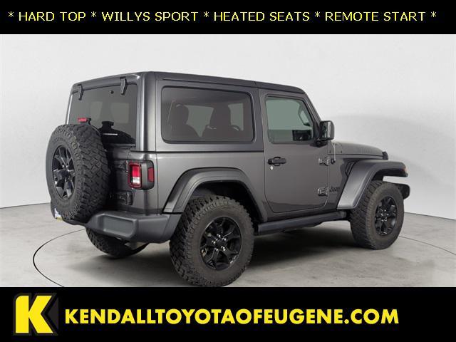 used 2021 Jeep Wrangler car, priced at $30,988