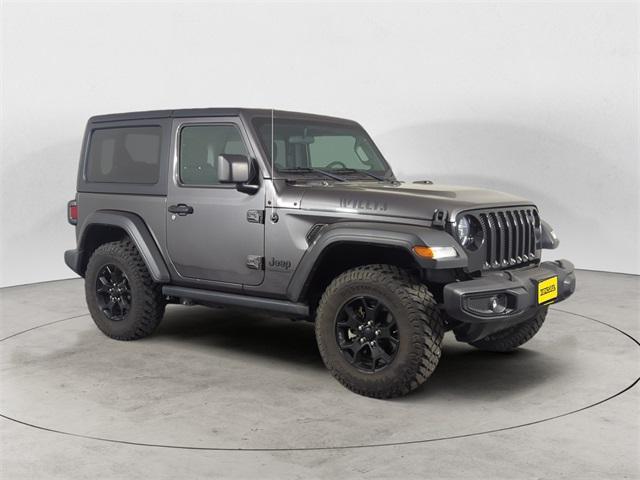 used 2021 Jeep Wrangler car, priced at $30,988