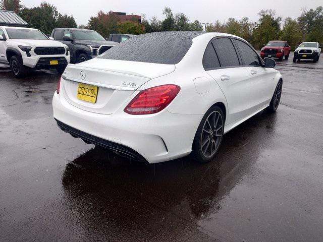 used 2018 Mercedes-Benz AMG C 43 car, priced at $29,998