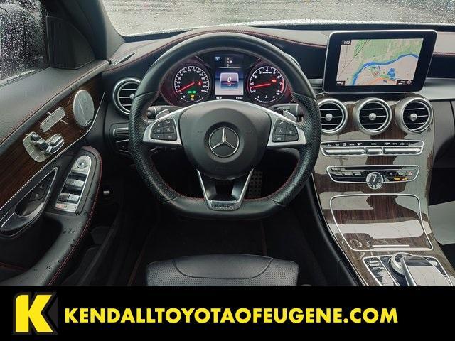 used 2018 Mercedes-Benz AMG C 43 car, priced at $27,998