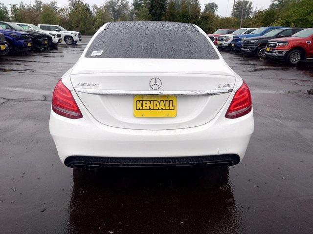 used 2018 Mercedes-Benz AMG C 43 car, priced at $29,998