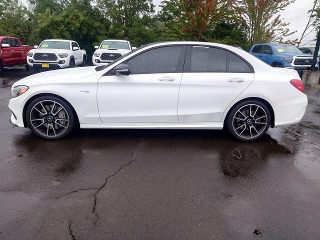 used 2018 Mercedes-Benz AMG C 43 car, priced at $29,998