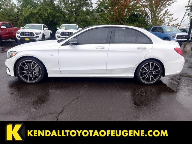 used 2018 Mercedes-Benz AMG C 43 car, priced at $27,998