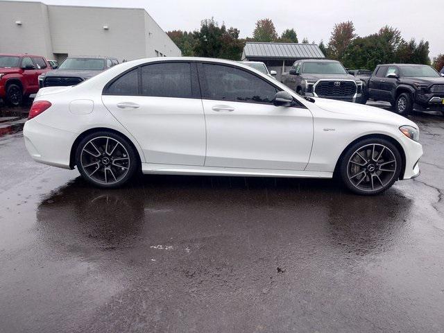 used 2018 Mercedes-Benz AMG C 43 car, priced at $29,998