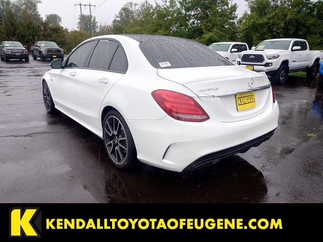 used 2018 Mercedes-Benz AMG C 43 car, priced at $27,998