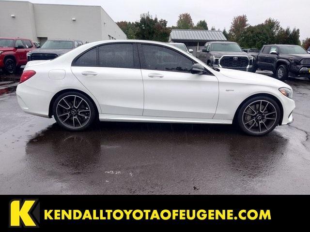 used 2018 Mercedes-Benz AMG C 43 car, priced at $27,998