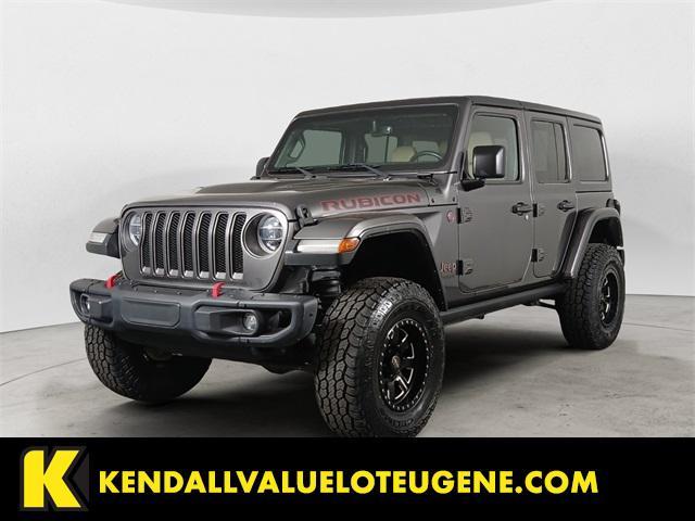 used 2018 Jeep Wrangler Unlimited car, priced at $31,982