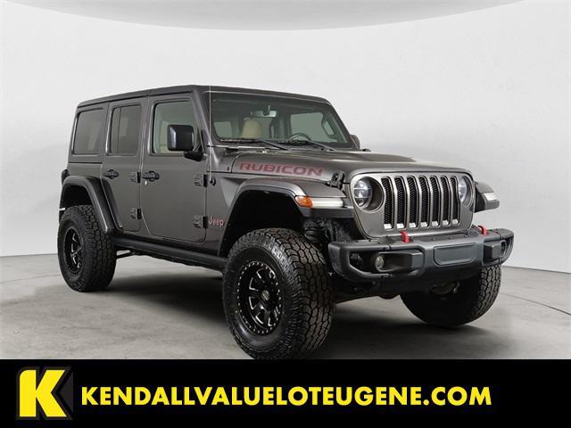 used 2018 Jeep Wrangler Unlimited car, priced at $31,982