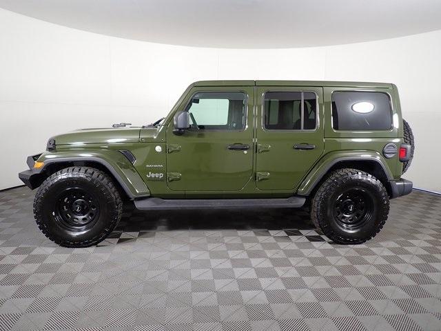 used 2021 Jeep Wrangler Unlimited car, priced at $32,788