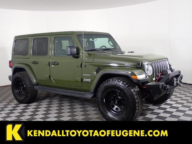 used 2021 Jeep Wrangler Unlimited car, priced at $29,841