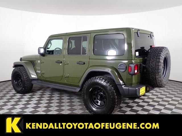 used 2021 Jeep Wrangler Unlimited car, priced at $29,841