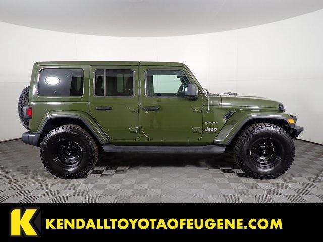 used 2021 Jeep Wrangler Unlimited car, priced at $29,841