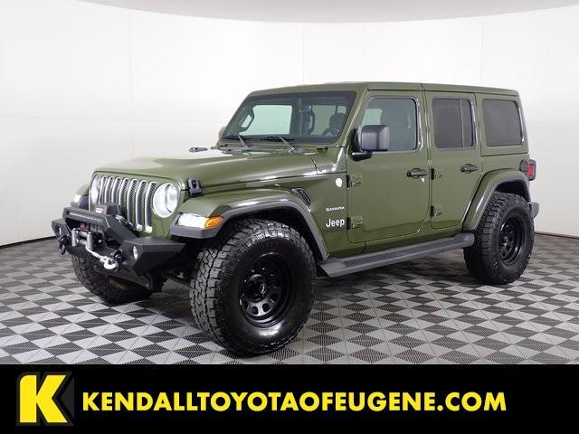 used 2021 Jeep Wrangler Unlimited car, priced at $29,841