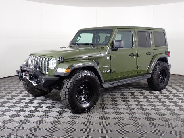 used 2021 Jeep Wrangler Unlimited car, priced at $32,788