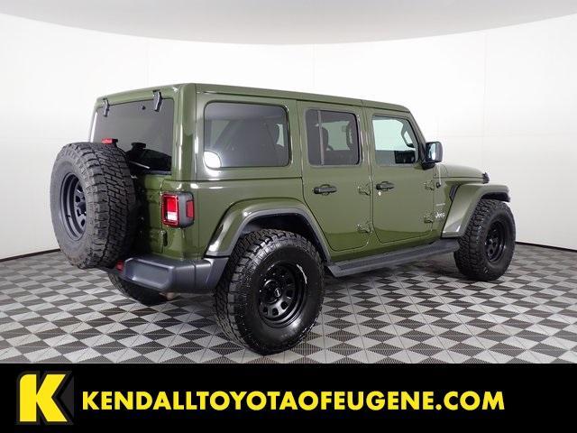 used 2021 Jeep Wrangler Unlimited car, priced at $29,841