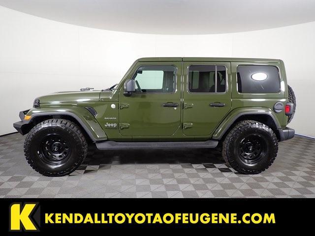 used 2021 Jeep Wrangler Unlimited car, priced at $29,841