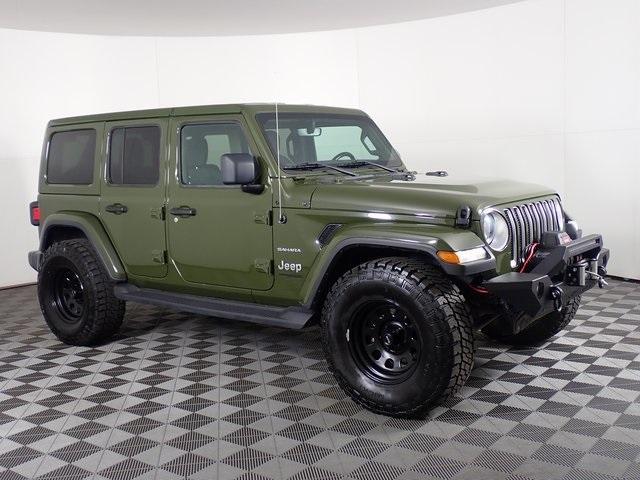 used 2021 Jeep Wrangler Unlimited car, priced at $32,788