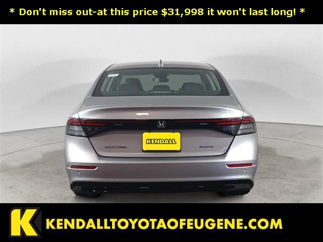 used 2024 Honda Accord Hybrid car, priced at $31,998