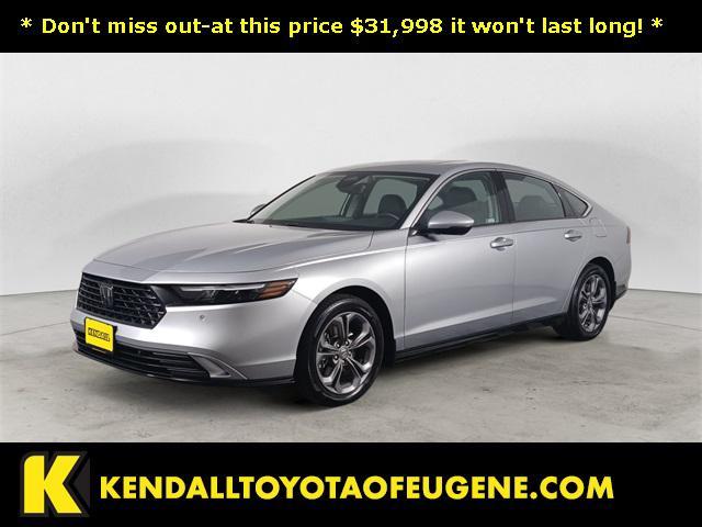 used 2024 Honda Accord Hybrid car, priced at $31,998