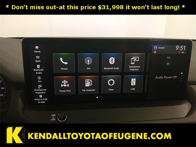 used 2024 Honda Accord Hybrid car, priced at $31,998