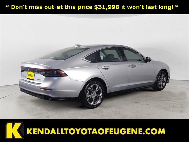 used 2024 Honda Accord Hybrid car, priced at $31,998