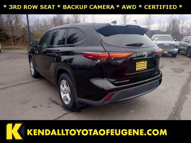 used 2023 Toyota Highlander car, priced at $31,406