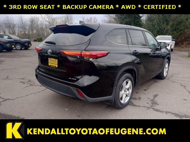 used 2023 Toyota Highlander car, priced at $31,406