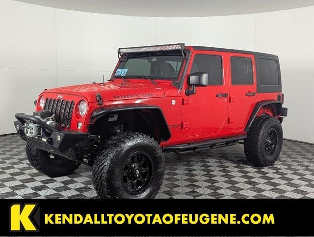 used 2015 Jeep Wrangler Unlimited car, priced at $22,994