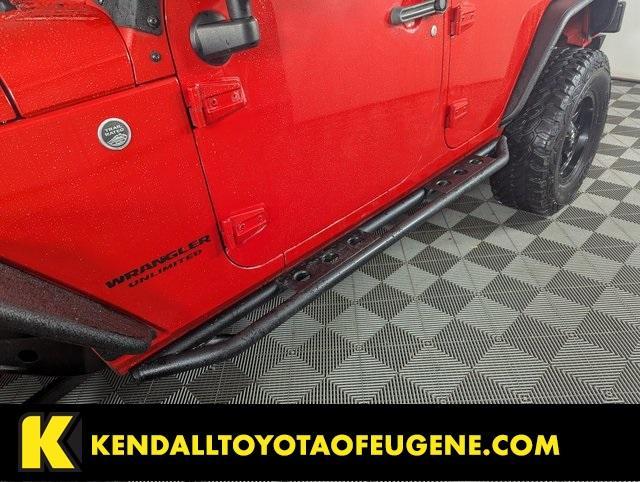 used 2015 Jeep Wrangler Unlimited car, priced at $22,994