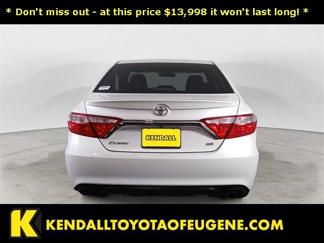 used 2016 Toyota Camry car, priced at $13,998