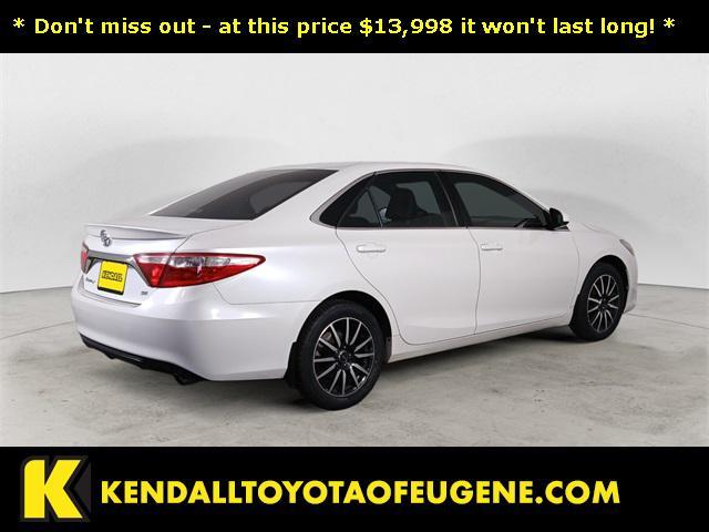 used 2016 Toyota Camry car, priced at $13,998