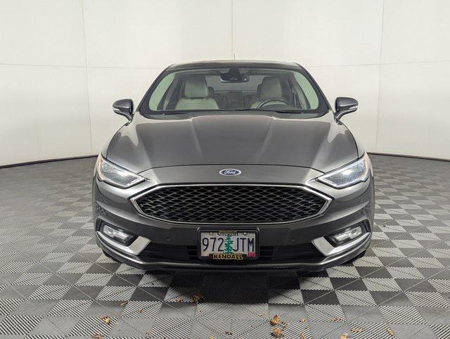 used 2017 Ford Fusion car, priced at $15,586