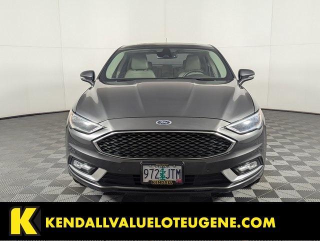 used 2017 Ford Fusion car, priced at $15,725