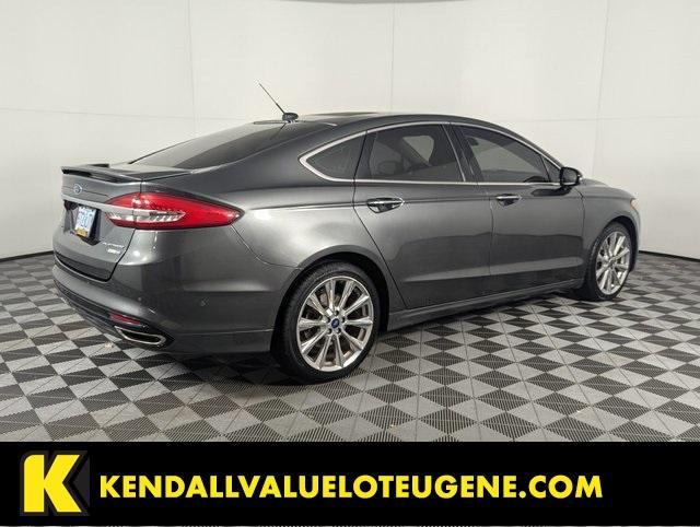 used 2017 Ford Fusion car, priced at $15,725