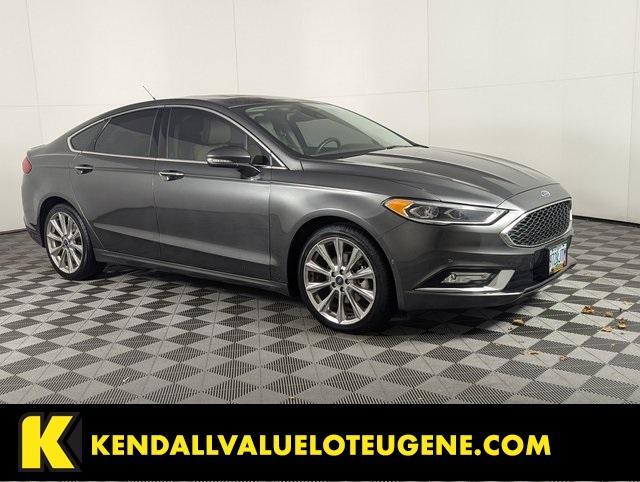 used 2017 Ford Fusion car, priced at $15,725