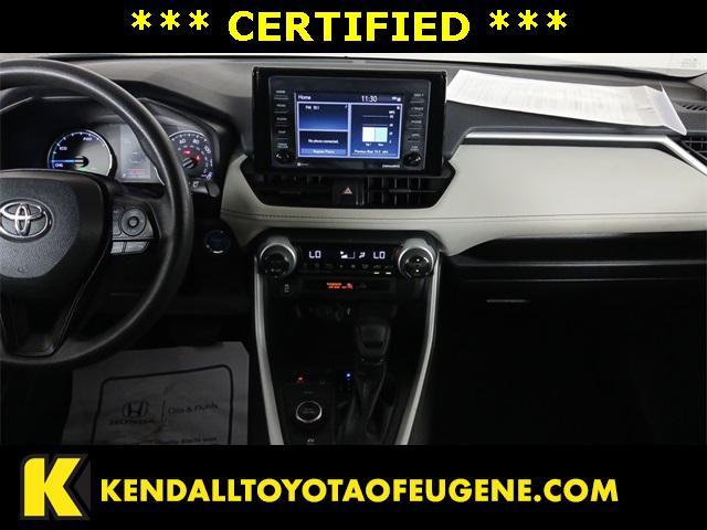 used 2021 Toyota RAV4 Hybrid car, priced at $27,547