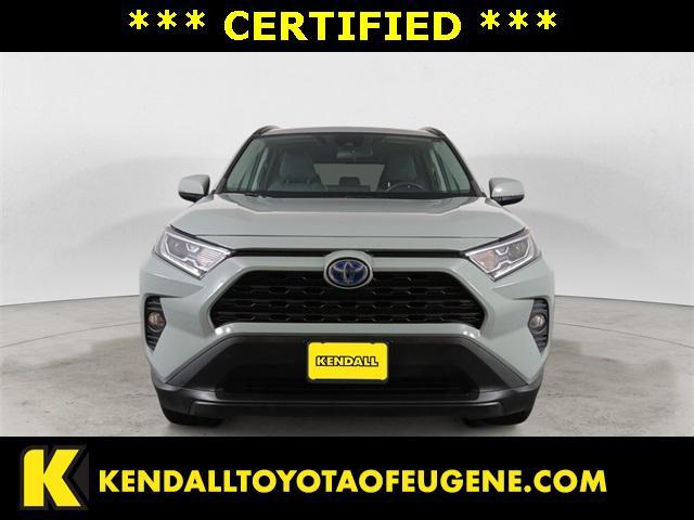 used 2021 Toyota RAV4 Hybrid car, priced at $27,547