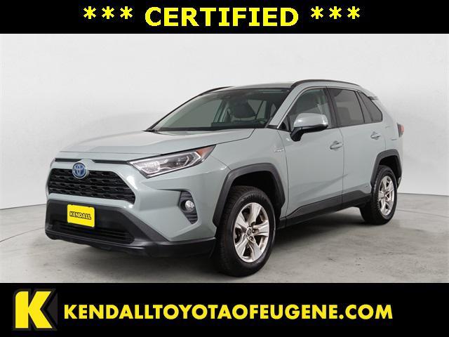 used 2021 Toyota RAV4 Hybrid car, priced at $27,547