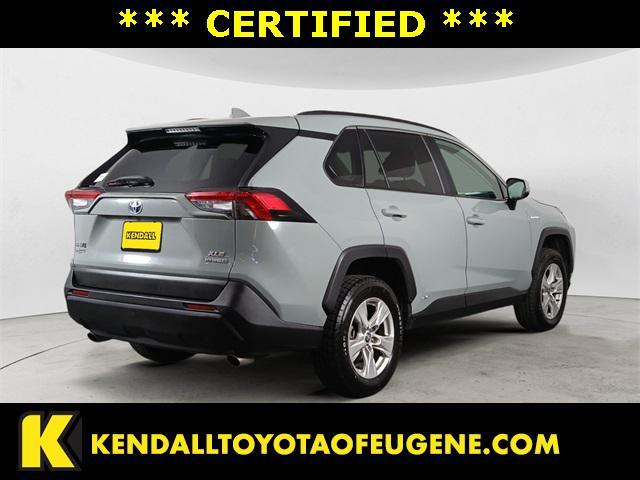 used 2021 Toyota RAV4 Hybrid car, priced at $27,547