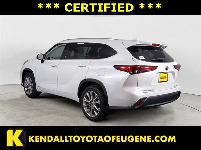 used 2023 Toyota Highlander Hybrid car, priced at $46,998