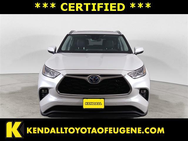 used 2023 Toyota Highlander Hybrid car, priced at $46,998