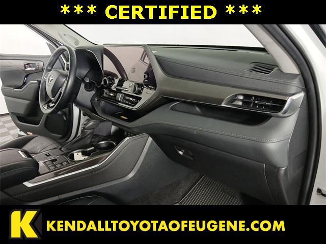 used 2023 Toyota Highlander Hybrid car, priced at $46,998